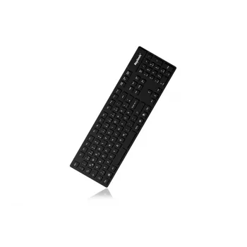 KeySonic KSK-8030 IN (DE) juoda klaviatūra, pramoninė, USB, QWERTZ, vokiškas išdėstymas