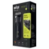 Braun Series 3 301s folijos skutimosi aparatas su trimeriu, juodas