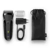Braun Series 3 301s folijos skutimosi aparatas su trimeriu, juodas