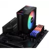 XPG MAESTRO PLUS 42SA CPU oro aušintuvas, 12 cm, juodas
