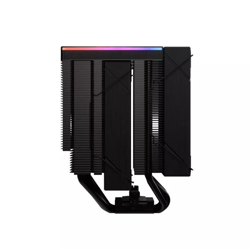 XPG MAESTRO PLUS 62DA oro aušintuvas procesoriui, 120 mm, juodas