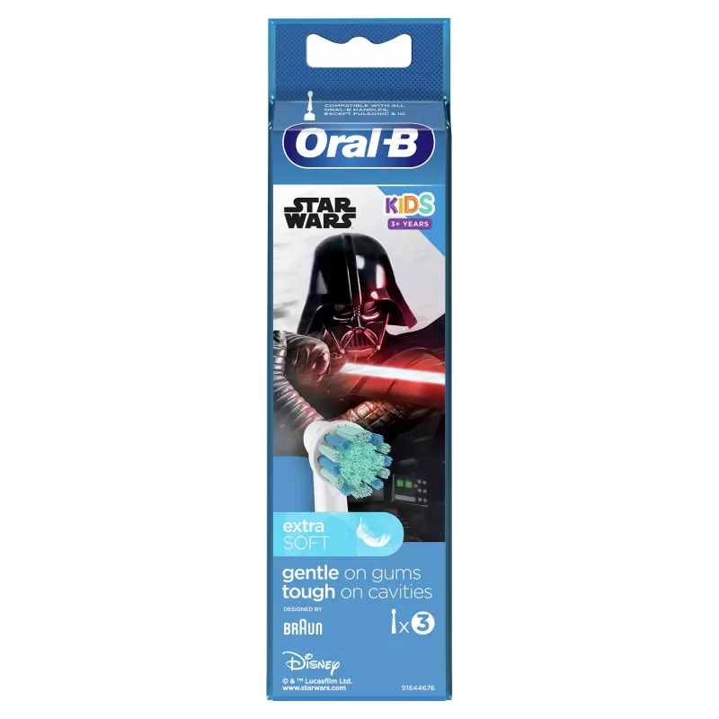 Oral-B 80352667 dantų šepetėlio galvutė 3 vnt. Mėlyna, Balta