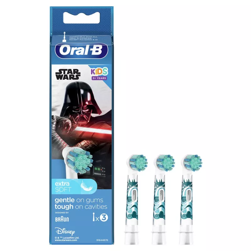 Oral-B 80352667 dantų šepetėlio galvutė 3 vnt. Mėlyna, Balta