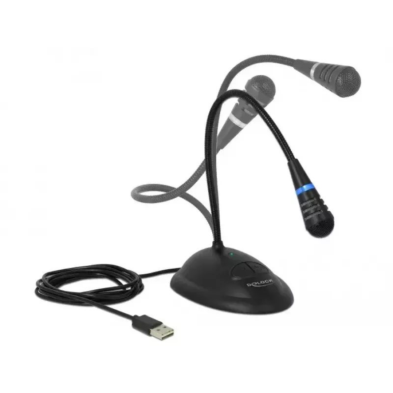 Stalinis USB mikrofonas DeLOCK 65871