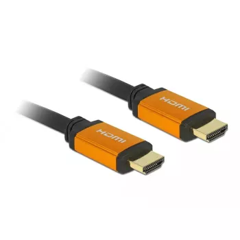 HDMI kabelis DeLOCK 86987 3 m HDMI A tipo standartinis juodai geltonas