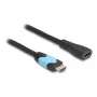 DeLOCK High Speed HDMI ilginimo laidas 48 Gbps 8K 60 Hz 1 m