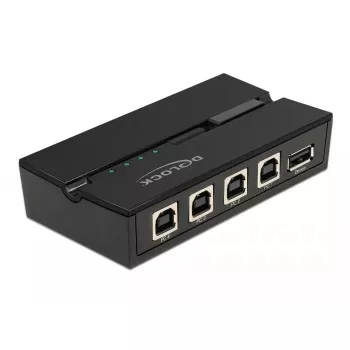 USB jungiklis DELOCK 11493 4x USB 2.0, juodas, 0.48 Gbit/s