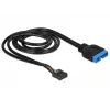 Vidinis USB kabelis DeLOCK 83777 0,6 m, vyriškas–moteriškas