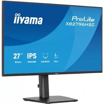 Kompiuterio monitorius iiyama ProLite XB2796HSC-B1 68.6 cm (27 colių) 1920 x 1080 pikselių Full HD LED juodas