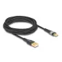 DeLOCK USB 2.0 laidas Type-A kištukas – Type-C kištukas 60W 3m