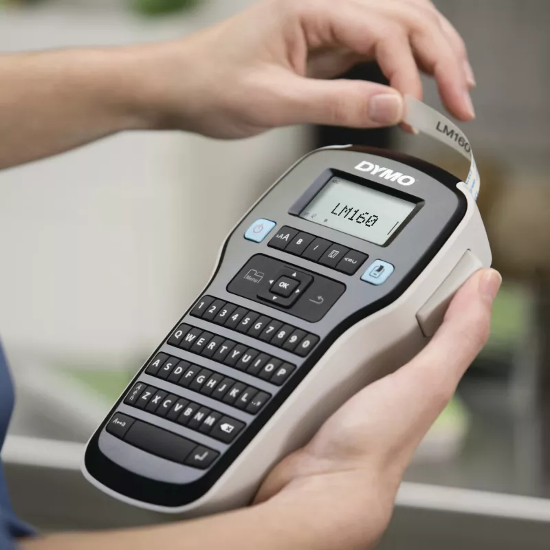 DYMO LabelManager 160 Valuepack nešiojamas etikečių spausdintuvas terminio perkėlimo 160 x 160 DPI 12 mm/s D1 QWERTZ
