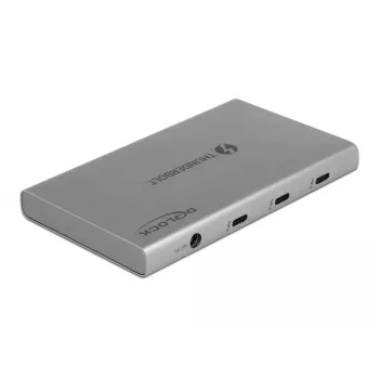 DeLOCK Thunderbolt 4 Hub 3 prievadai USB 10 Gbps Type-A 8K