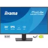 IIYAMA ProLite X2497HSU-B1 monitor 23,8 colio (60,5 cm) Full HD IPS 1920×1080 4 ms USB‑C 2×, garsiakalbiai, VESA, juodas