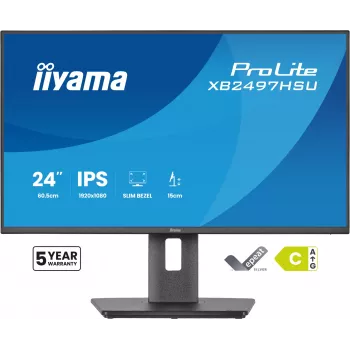 Monitorius iiyama ProLite XB2497HSU-B1 23.8 colių Full HD LED IPS 120Hz