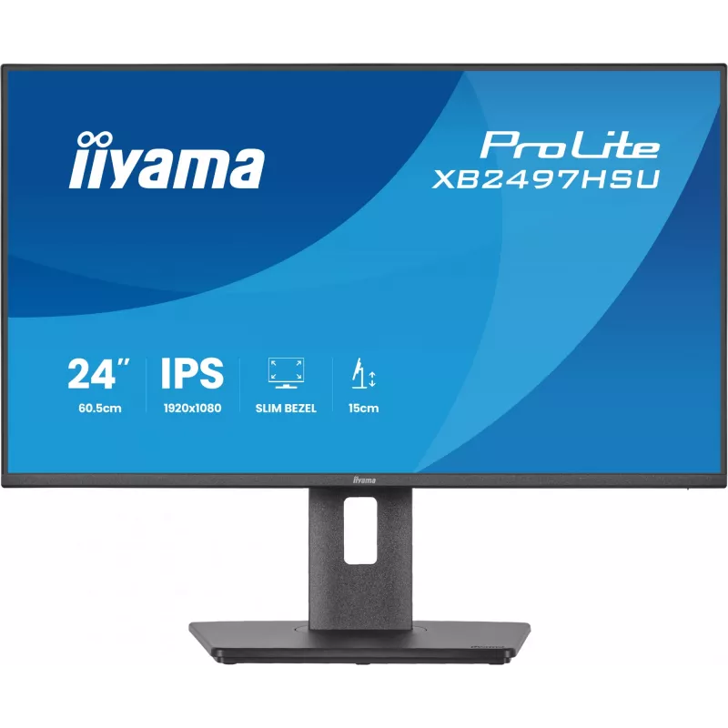Monitorius iiyama ProLite XB2497HSU-B1 23.8 colių Full HD LED IPS 120Hz