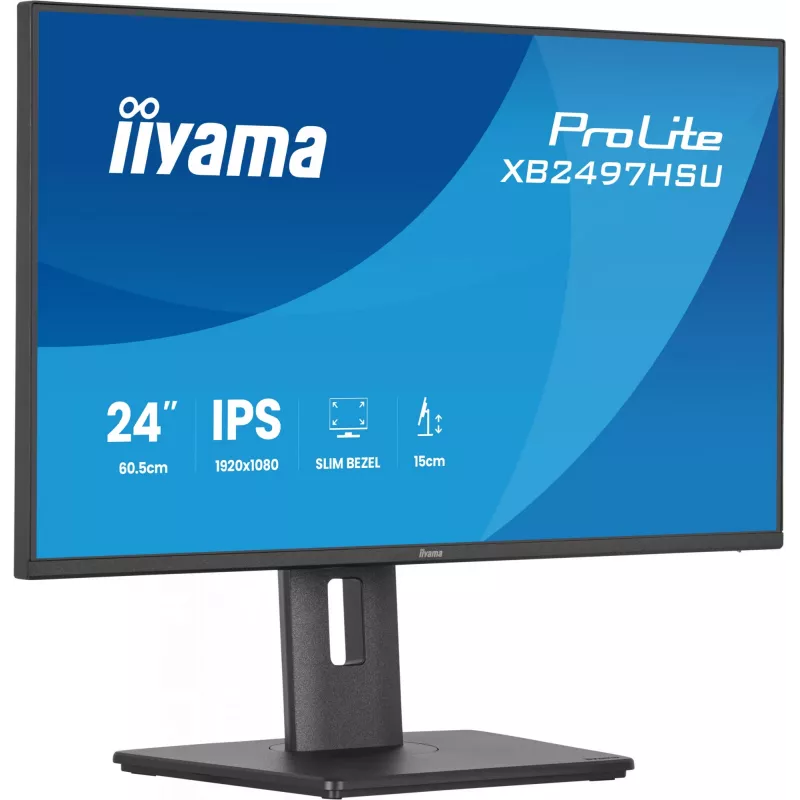 Monitorius iiyama ProLite XB2497HSU-B1 23.8 colių Full HD LED IPS 120Hz