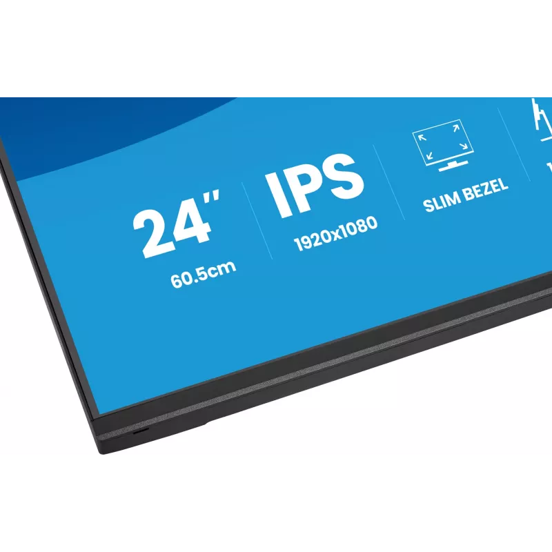 Monitorius iiyama ProLite XB2497HSU-B1 23.8 colių Full HD LED IPS 120Hz