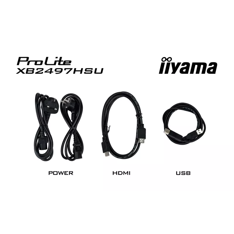 Monitorius iiyama ProLite XB2497HSU-B1 23.8 colių Full HD LED IPS 120Hz