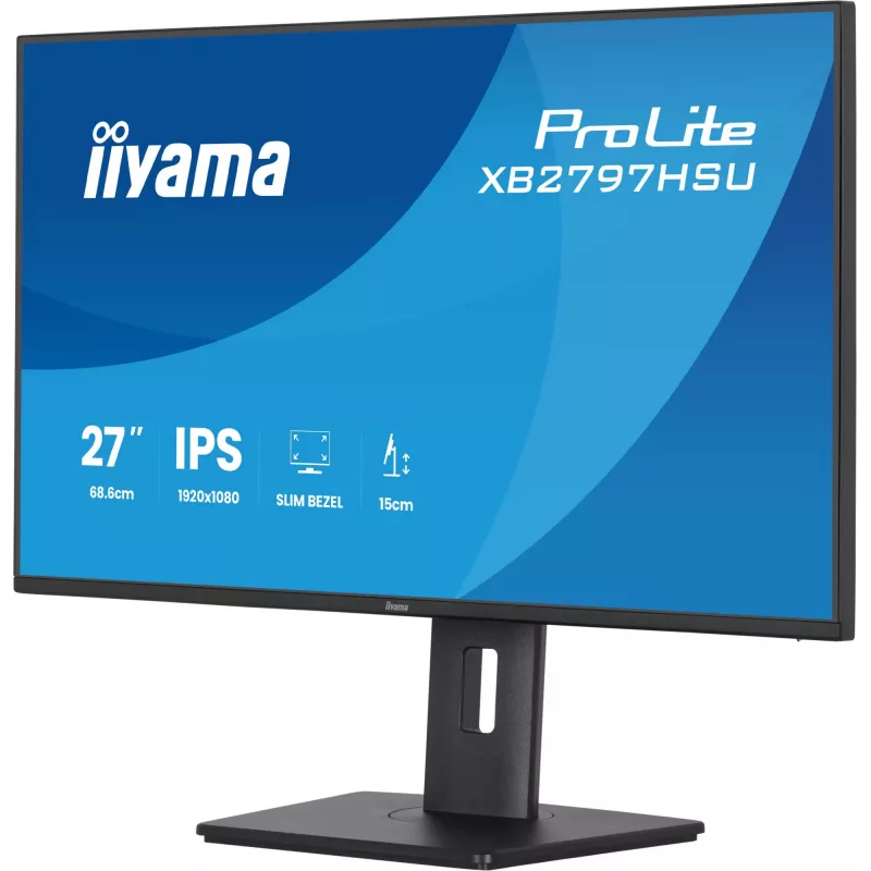 IIYAMA ProLite XB2797HSU-B1 27 colių Full HD LED monitorius