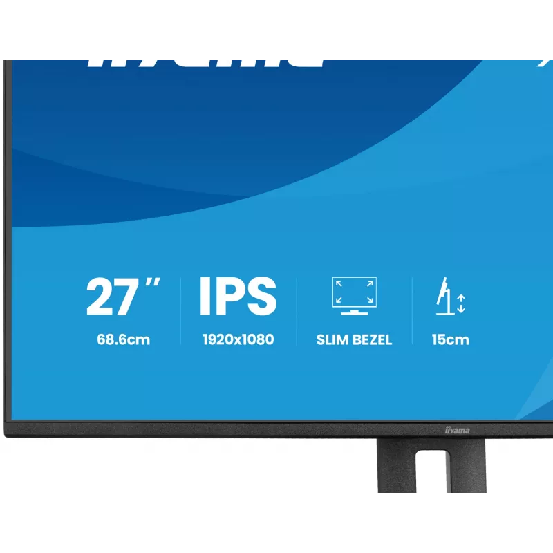 IIYAMA ProLite XB2797HSU-B1 27 colių Full HD LED monitorius