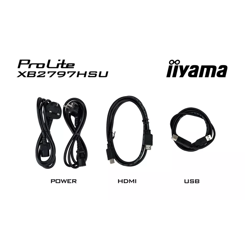 IIYAMA ProLite XB2797HSU-B1 27 colių Full HD LED monitorius