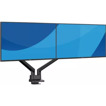 Dviejų monitorių stovas IIYAMA DS4002C-B1, 61–81,3 cm (24–32 col.), VESA 75×75–100×100, spaustuvas/įvorė, juodas