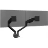 Dviejų monitorių stovas IIYAMA DS4002C-B1, 61–81,3 cm (24–32 col.), VESA 75×75–100×100, spaustuvas/įvorė, juodas