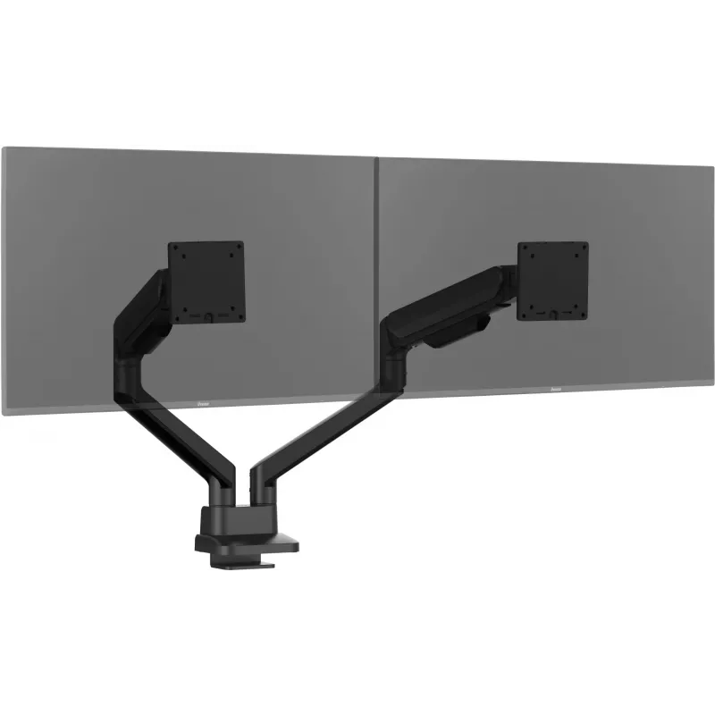 Dviejų monitorių stovas IIYAMA DS4002C-B1, 61–81,3 cm (24–32 col.), VESA 75×75–100×100, spaustuvas/įvorė, juodas