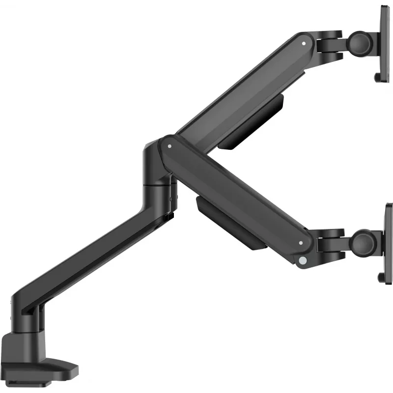 Dviejų monitorių stovas IIYAMA DS4002C-B1, 61–81,3 cm (24–32 col.), VESA 75×75–100×100, spaustuvas/įvorė, juodas