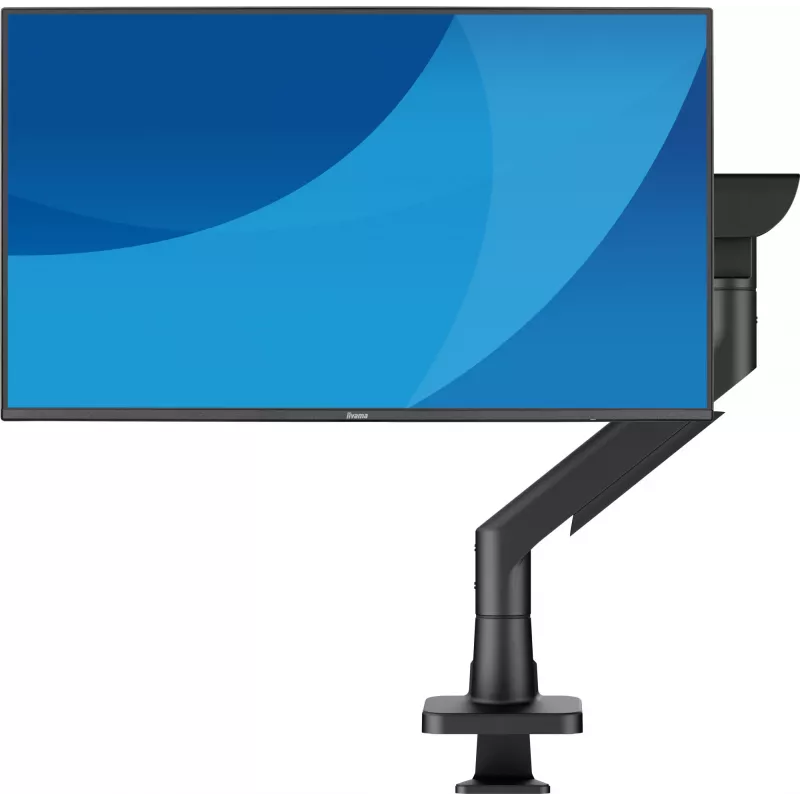 Monitorio laikiklis IIYAMA DS6001C-B1 49 colių (124,5 cm) ekranams, spaustuvas/anginis, VESA 75x75–100x100, aukščio reguliavimas, pakreipimas -60–50°, juodas