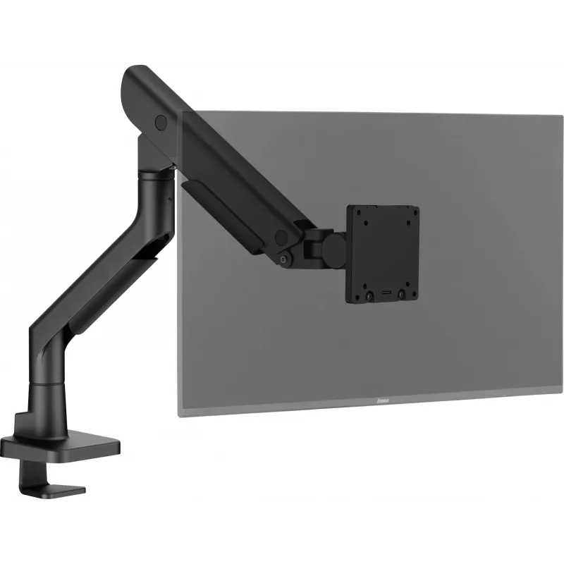 Monitorio laikiklis IIYAMA DS6001C-B1 49 colių (124,5 cm) ekranams, spaustuvas/anginis, VESA 75x75–100x100, aukščio reguliavimas, pakreipimas -60–50°, juodas