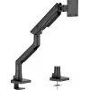 Monitorio laikiklis IIYAMA DS6001C-B1 49 colių (124,5 cm) ekranams, spaustuvas/anginis, VESA 75x75–100x100, aukščio reguliavimas, pakreipimas -60–50°, juodas