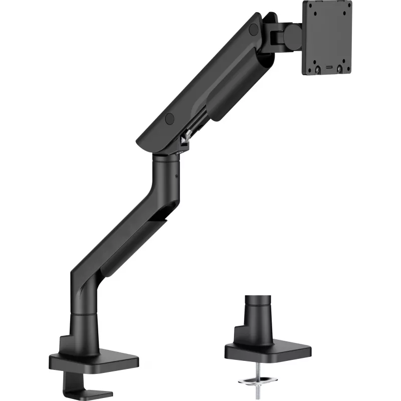 Monitorio laikiklis IIYAMA DS6001C-B1 49 colių (124,5 cm) ekranams, spaustuvas/anginis, VESA 75x75–100x100, aukščio reguliavimas, pakreipimas -60–50°, juodas