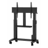 Mobilus ratukinis stovas Yealink MB-FS-Lift – grindų montavimui, juodas, 87 kg talpa, 600×1100 mm