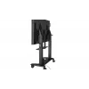 Mobilus ratukinis stovas Yealink MB-FS-Lift – grindų montavimui, juodas, 87 kg talpa, 600×1100 mm