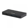 KVM jungiklis Club 3D Dual USB-C į HDMI, 2 prievadai, 4K UHD 3840x2160, USB-C konsolė, 65W PD, juodas