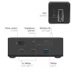 CLUB3D CSV-2562 Thunderbolt 5 dokavimo stotelė, M.2 SSD, 2×HDMI 8K60Hz, 180W, 120 Gbit/s