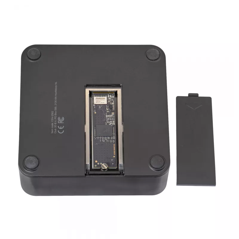 CLUB3D CSV-2562 Thunderbolt 5 dokavimo stotelė, M.2 SSD, 2×HDMI 8K60Hz, 180W, 120 Gbit/s