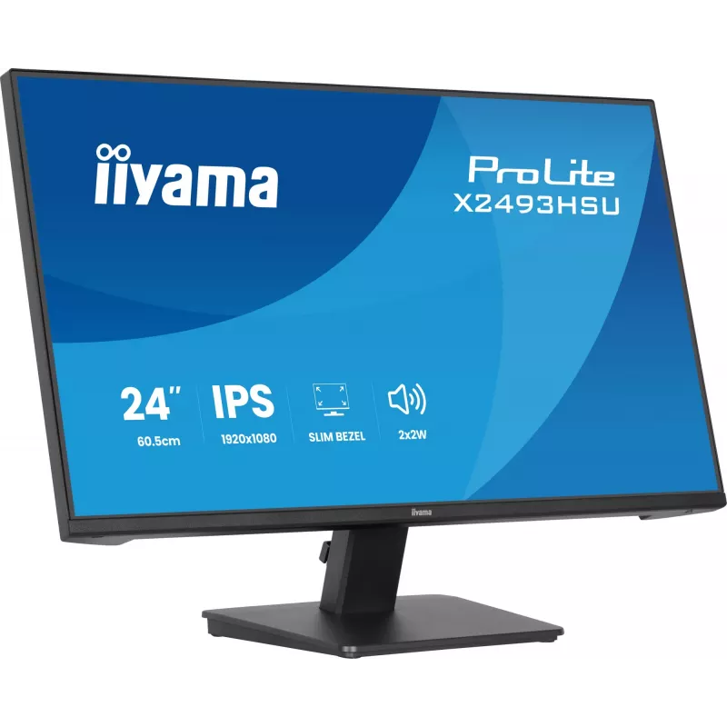 Monitorius IIYAMA X2493HSU-B1 24 colių (60,5 cm) IPS 16:10 HDMI DisplayPort 2×USB