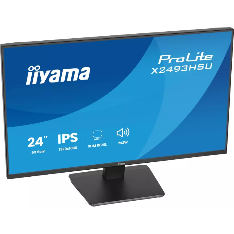 Monitorius IIYAMA X2493HSU-B1 24 colių (60,5 cm) IPS 16:10 HDMI DisplayPort 2×USB