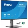Kompiuterio monitorius IIYAMA ProLite XB2493HSU-B1 23.8 colio (60,5 cm) Full HD IPS LED, 1920×1080, 1 ms, 178° žiūrėjimo kampai, USB šakotuvas, garsiakalbiai, juodas