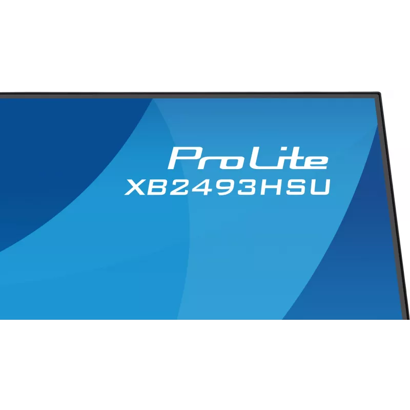 Kompiuterio monitorius IIYAMA ProLite XB2493HSU-B1 23.8 colio (60,5 cm) Full HD IPS LED, 1920×1080, 1 ms, 178° žiūrėjimo kampai, USB šakotuvas, garsiakalbiai, juodas