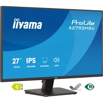 Monitorius „iiyama ProLite X2793HSU-B1“ 27 colių (68,6 cm) Full HD LED