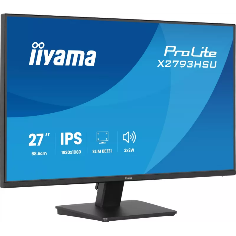 Monitorius „iiyama ProLite X2793HSU-B1“ 27 colių (68,6 cm) Full HD LED
