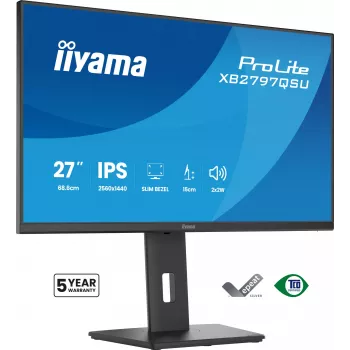 Monitorius iiyama ProLite XB2797QSU-B1 27 colių QHD LED juodas
