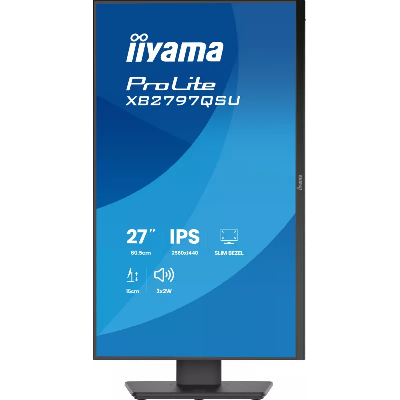 Monitorius iiyama ProLite XB2797QSU-B1 27 colių QHD LED juodas