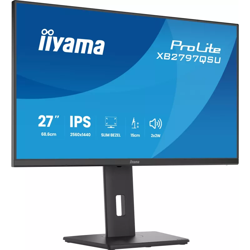 Monitorius iiyama ProLite XB2797QSU-B1 27 colių QHD LED juodas