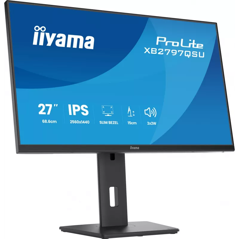 Monitorius iiyama ProLite XB2797QSU-B1 27 colių QHD LED juodas