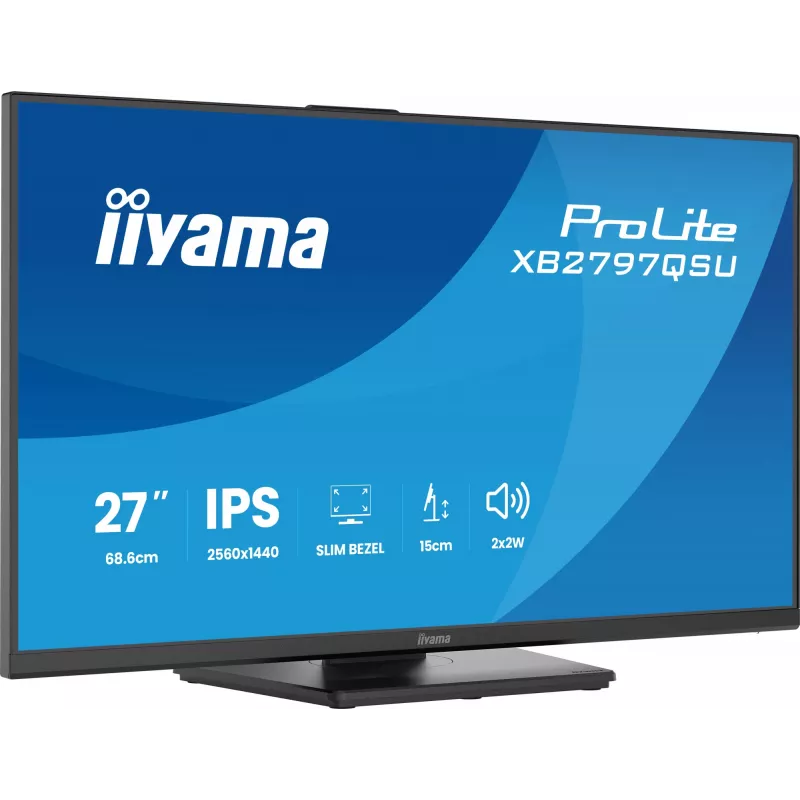 Monitorius iiyama ProLite XB2797QSU-B1 27 colių QHD LED juodas