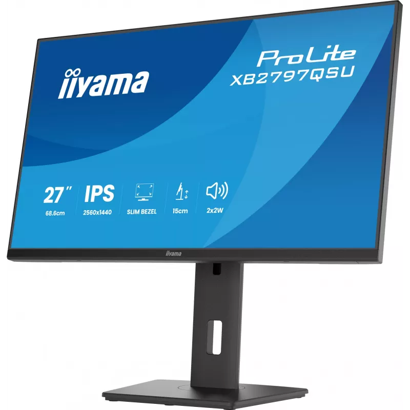 Monitorius iiyama ProLite XB2797QSU-B1 27 colių QHD LED juodas